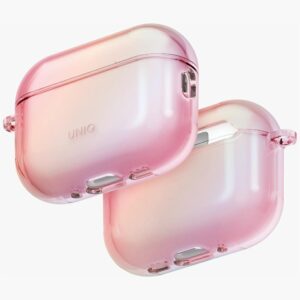 Etui UNIQ Iridescia Hang Case do AirPods Pro 3, Pink Prism